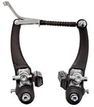 Freio v-brake nylon preto 4 pecas gti Freio v-brake nylon preto 4 pecas gti