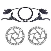 Freios a Disco Hidraulico GTA Traseiro e Dianteiro + Rotores