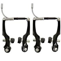 Freios Para Bicicleta V-brake Alumínio Logan 919 Preto Fosco Freios Para Bicicleta V-brake Alumínio Logan 919 Preto Fosco