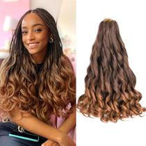 French Curl Braiding Hair Vitorish 16 cm, 8 pacotes para mulheres French Curl Braiding Hair Vitorish 16 cm, 8 pacotes para mulheres