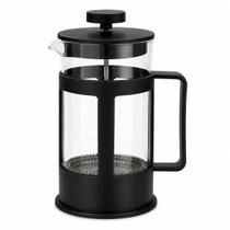 French Press 350ml Cafeteira Manual Vidro Borossilicato Café Cremoso E Chá