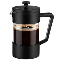 French Press Coffee & Tea Maker , Espessado Borosilicate Glass Coffee Press Rust Free And Dishwasher Safe,Black Potes de Café