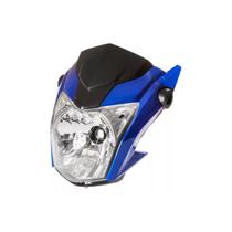 Frente completa titan 160 Azul + Aranha + Pisca sequencial Twister + Lâmpada led cavalinho 2016 Até 2021 - Honda