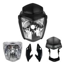 Frente Farol Completo CG Fan Start 125 150 160 2014 a 2021 PRETO
