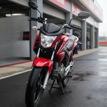 Frente Farol Completo Suporte Aranha Titan 160 2022 a 2024 Vermelho Marrakesh Stylu