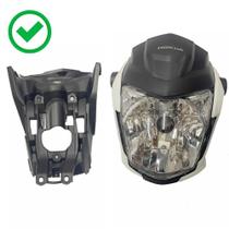 Frente Farol Fan 160 2022 Carenagem + Suporte Branca 200303 - PLASMOTO