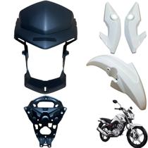 Frente Frontal Farol Cg Fan 160 2016 até 2021 + Paralama Dianteiro