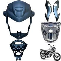 Frente Frontal Farol Cg Fan 160 2022 / 2024 + Suporte do Painel Aranha