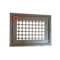 Frente Hidrômetro Telo Moeda com Porta Cadeado 30x40cm Frente Hidrômetro Telo Moeda com Porta Cadeado 30x40cm