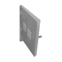 Frente Protetora para Hidrômetro Fechada 50x40cm em Chapa Galvanizada Brassol Frente Protetora para Hidrômetro Fechada 50x40cm em Chapa Galvanizada Brassol