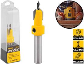 Fresa C Dente Vídea/metal Duro P Cabeça Cônica 10mm Vonder 5314100010 Fresa C Dente Vídea/metal Duro P Cabeça Cônica 10mm Vonder 5314100010