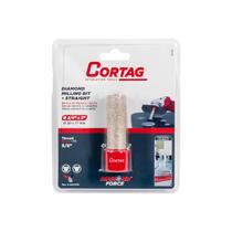 Fresa cortag diamantada reta 3/4" x 3" m14 de 20mm a 57mm Fresa cortag diamantada reta 3/4" x 3" m14 de 20mm a 57mm