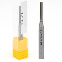 Fresa De Carboneto TCT De 3mm Com Lâmina Reta Para Trimmers, Painéis Sem Pintura, MDF, Aglomerado E Fresa De Carboneto TCT De 3mm Com Lâmina Reta Para Trimmers, Painéis Sem Pintura, MDF, Aglomerado E