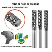 Fresa De Milho Com Revestimento De Diamante Para Placas De Circuito De Fibra De Vidro, Fibra De Fresa De Milho Com Revestimento De Diamante Para Placas De Circuito De Fibra De Vidro, Fibra De