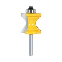 Fresa De Topo Chanfrada Tipo Cove Para Moldagem Em Madeira, Com Haste De 1/4 E 1/2 Polegada, Para