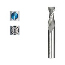 Fresa De Topo De 2 Flautas HSS De 2mm-12mm Com Haste Reta De Metal Duro Para Máquina CNC, Ferramenta