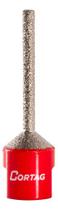 Fresa Diamantada Reta Cônica Cortag 5,5x77mm Rosca M14 Fresa Diamantada Reta Cônica Cortag 5,5x77mm Rosca M14