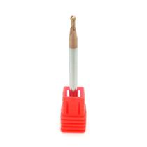 Fresa Esférica 2,5mm 2 Cortes Metal Duro 55HRC Fresa Esférica 2,5mm 2 Cortes Metal Duro 55HRC