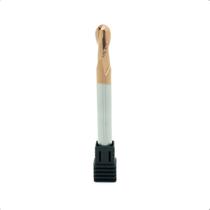 Fresa Esférica 8mmx75mm Longa 2c Metal Duro 58HRC Premium Fresa Esférica 8mmx75mm Longa 2c Metal Duro 58HRC Premium