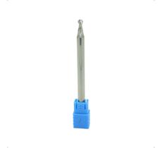 Fresa Esférica P/ Alumínio 4mmx75mm H6 Longa 2c M. Duro 55HRC Fresa Esférica P/ Alumínio 4mmx75mm H6 Longa 2c M. Duro 55HRC
