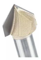 Fresa Gravadora V-Bit 90 Graus Corte V Haste 12mm X 25MM