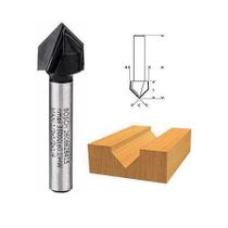 Fresa haste 1/4" ponta V 1/2" Bosch 2608628415