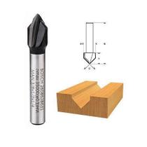 Fresa haste 1/4" ponta V 3/8" Bosch 2608628631