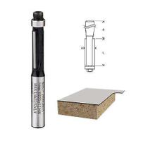 Fresa haste 1/4" rebaixo com rolamento Bosch 2608628635
