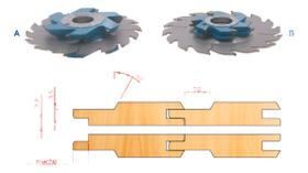 Fresa Lambri Duplo Com Macho De 6mm Fepam