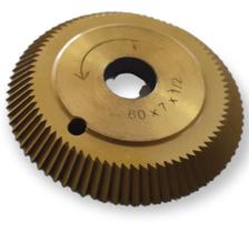 Fresa Maquina De Chaves Gold Dovale 60x7x1/2 Titanio Fresa Maquina De Chaves Gold Dovale 60x7x1/2 Titanio