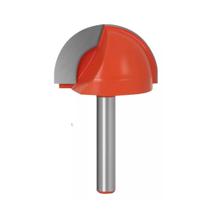 Fresa Meia Esfera Ponta U Meia Cana Haste 6mm Corte 32mm Pro