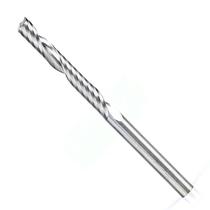 Fresa Metal Duro Para Acrílico - Med. 3,17 x 22mm - 1 Corte Helicoidal - JG TOOLS