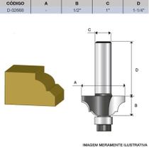 Fresa para Borda Clássica com Rolamento HT 1.1/4 Pol D-02668 Makita