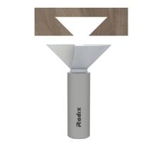 Fresa Para Madeira Tipo Puxador G20 H6 59100-06 Radix Haste 12mm