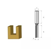 Fresa Paralela Dupla (a) 1/4 x 1/4 D-01389 Makita Fresa Paralela Dupla (a) 1/4 x 1/4 D-01389 Makita