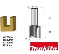 Fresa Paralela Dupla Haste 6MM Corte 20MM D-09313 Makita Fresa Paralela Dupla Haste 6MM Corte 20MM D-09313 Makita