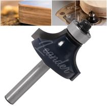 Fresa Quebra Canto Arredonda Canto C/ Rolamento 6mm Tábua