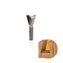 Fresa Rabo de Andorinha Haste 12 Mm Corte 1" Mdf E Madeira