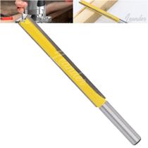 Fresa Reta 76mm Extra Longa Tupia Manual Madeira Haste 8mm