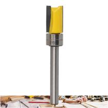 Fresa Rolamentada Reta Guarnição Paralela 20mm Haste 6mm Profissional Fresa Rolamentada Reta Guarnição Paralela 20mm Haste 6mm Profissional