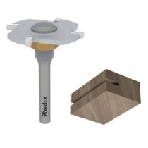 Fresa Serrinha Debrum sem Rolamento 6 mm 18E4060.01 Radix Haste 06mm