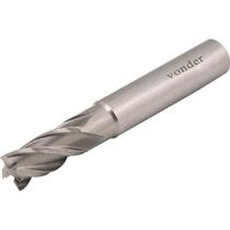 Fresa topo aço rápido 13,00mm 4 costes reto haste 12mm din 844a - Vonder