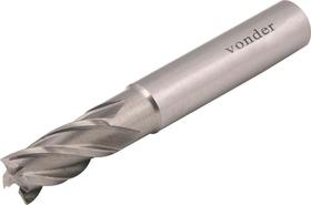 Fresa Topo Aço Rápido 14,00mm 4 Cortes Reto Haste 12mm Din 8