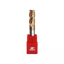Fresa Topo Reta de Metal Duro 16Mm - 4 Cortes 55Hrc H16