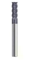 Fresa Topo Reta de Metal Duro 5Mm - 4 Cortes 45Hrc H5 Fresa Topo Reta de Metal Duro 5Mm - 4 Cortes 45Hrc H5