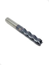 Fresa Topo Reto 12 mm, 4 cortes, Haste 12 x 100 mm (+), Metal Duro 45 HRC (BuckPro: FTC45-4-12012100L) Fresa Topo Reto 12 mm, 4 cortes, Haste 12 x 100 mm (+), Metal Duro 45 HRC (BuckPro: FTC45-4-12012100L)