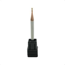 Fresa Topo Reto 1,5mm 2 Cortes Metal Duro 58HRC Premium Fresa Topo Reto 1,5mm 2 Cortes Metal Duro 58HRC Premium