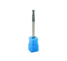 Fresa Topo Reto 3,5mm 2 Cortes Metal Duro 45HRC Fresa Topo Reto 3,5mm 2 Cortes Metal Duro 45HRC