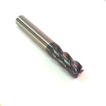Fresa Topo Reto 4 Cortes 7,5 x 20 x 60 mm Metal Duro 45 HRC