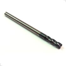 Fresa Topo Reto 4 Cortes 8,0 x 35 x H8 x 100 mm (extra Longa) Metal Duro 45 HRC Fresa Topo Reto 4 Cortes 8,0 x 35 x H8 x 100 mm (extra Longa) Metal Duro 45 HRC